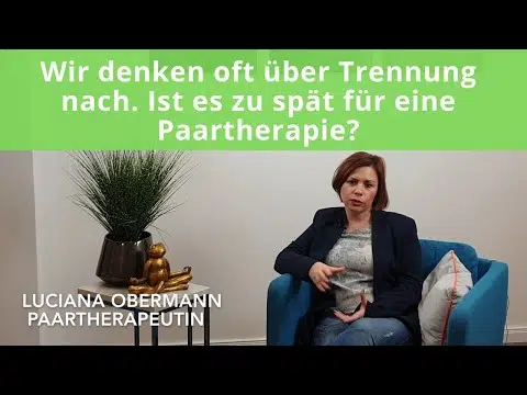 Wir denken oft über Trennung nach